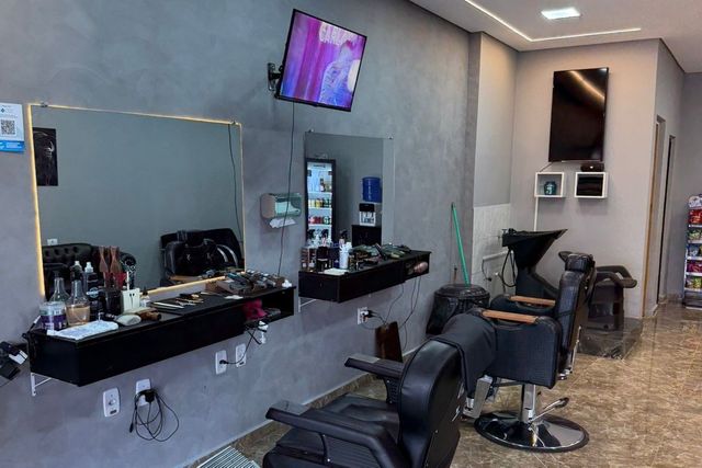 Ambiente da Elite Barbearia